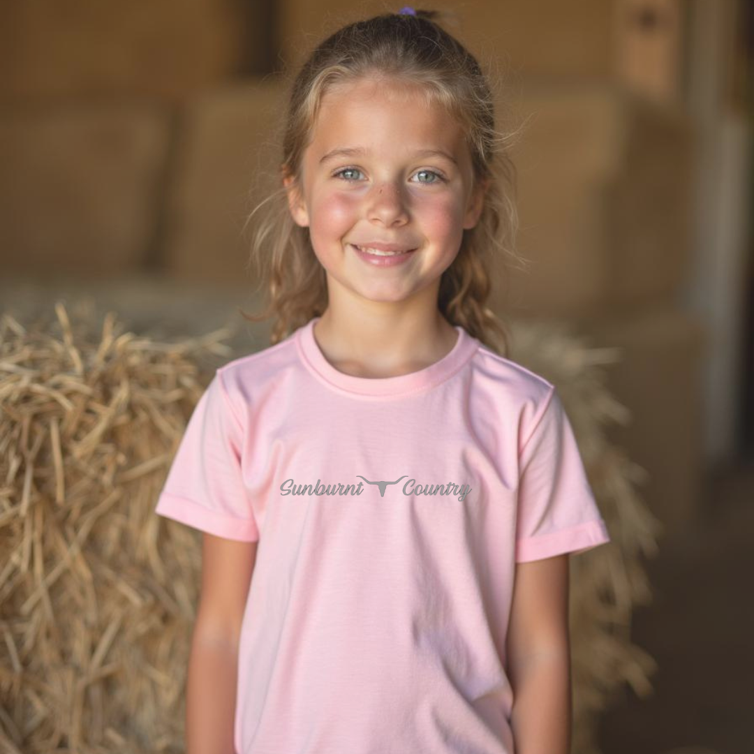 Sunburnt Country Clothing Kids Leave Her Wild T-Shirt | Australian Country Kids Wear