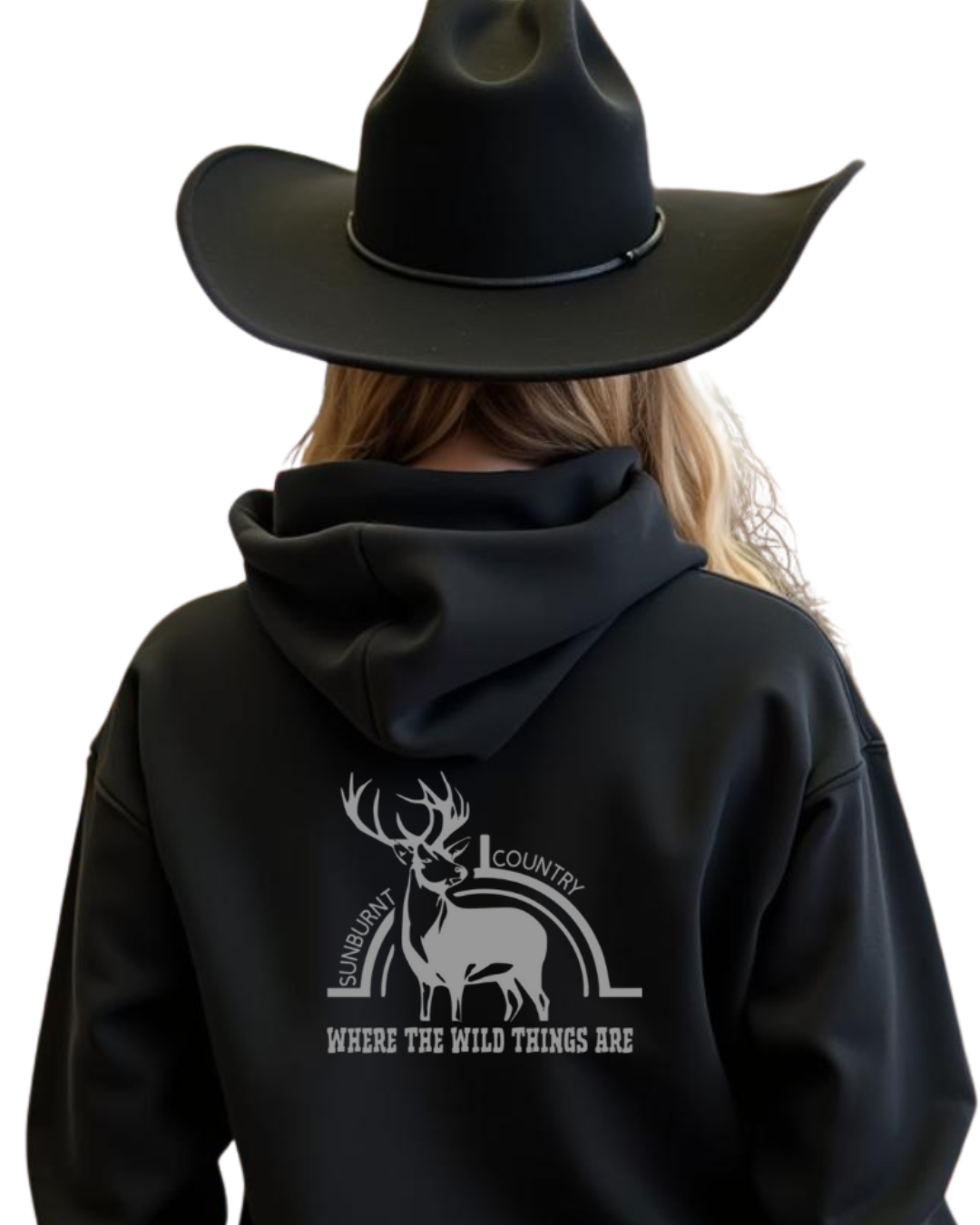 Sunburnt Country Clothing - Hoodie - Deer Huntin' - Where the wild things are