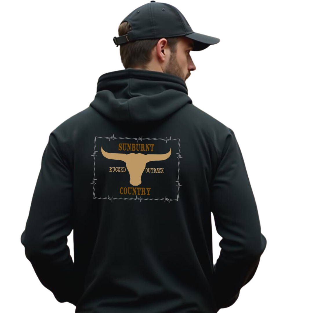 Sunburnt Country Clothing Hoodie - Rugged Outback