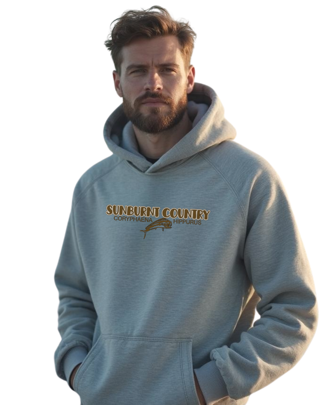 Sunburnt Country Clothing - Hoodie - Fishing - Mahi Mahi – Coryphaena Hippurus