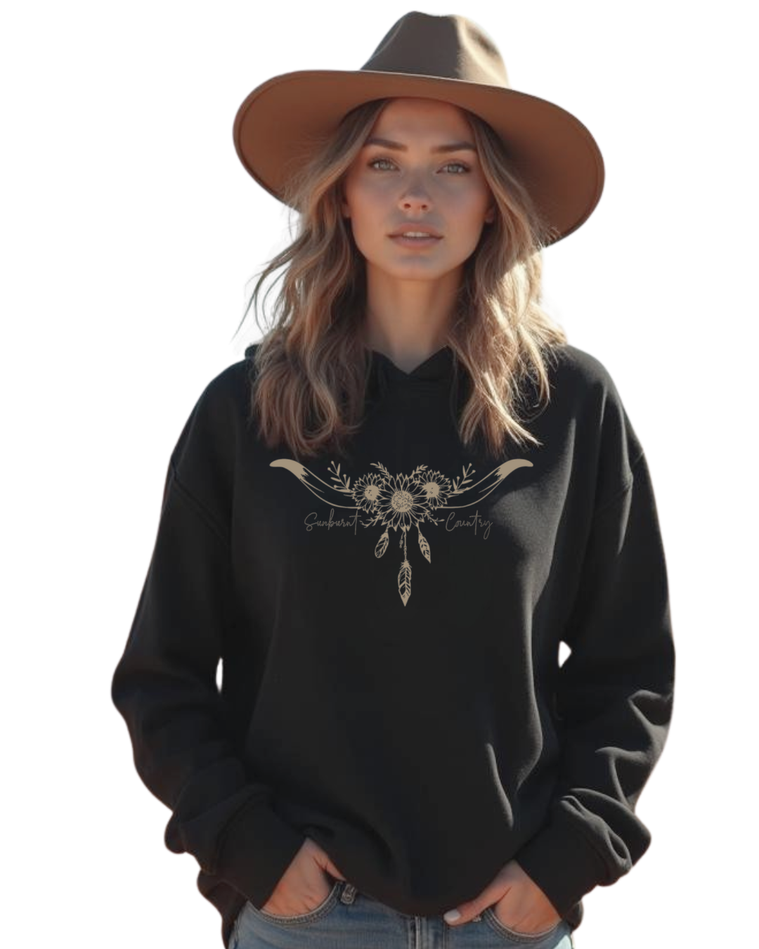 Sunburnt Country Clothing - Hoodie - Outback Bloom