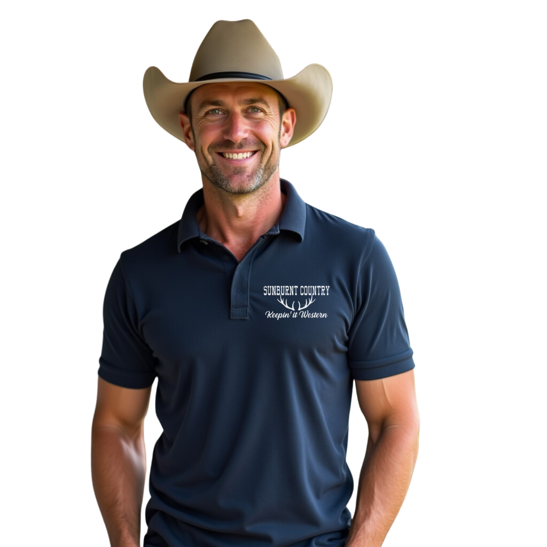 Sunburnt Country Clothing - Men's Polo Shirt - The Rack