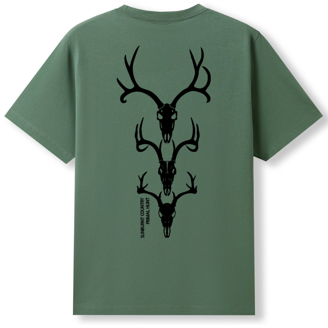 Sunburnt Country Clothing - Mens Tee - Primal Hunt - Spine Tee