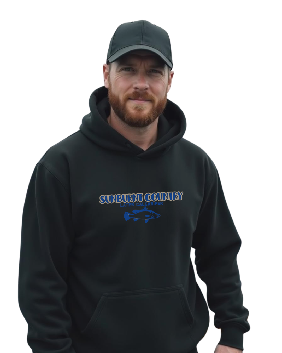 Sunburnt Country Clothing - Hoodie - Fishing - Barramundi – Lates Calcarifer