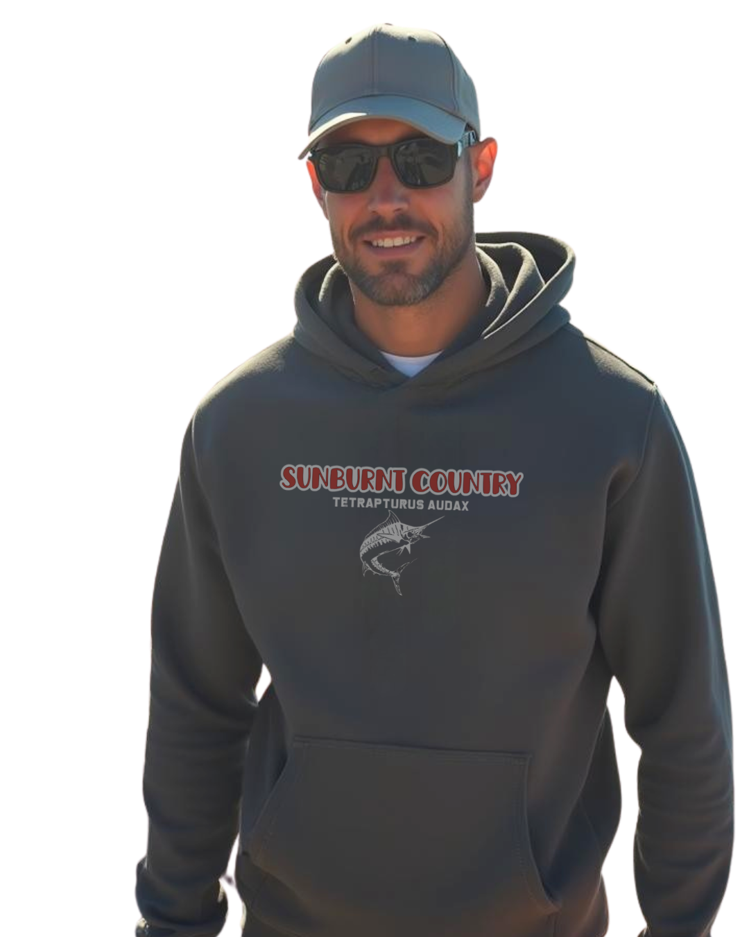 Sunburnt Country Clothing - Hoodie - Fishing - Marlin – Tetrapturus Audax