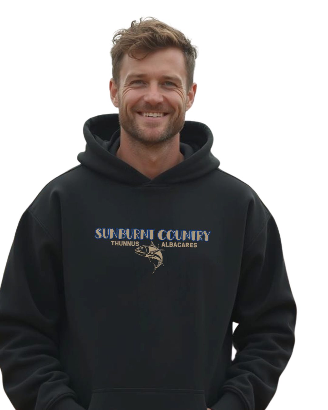 Sunburnt Country Clothing - Hoodie - Fishing - Yellowfin Tuna - Thunnus Albacares