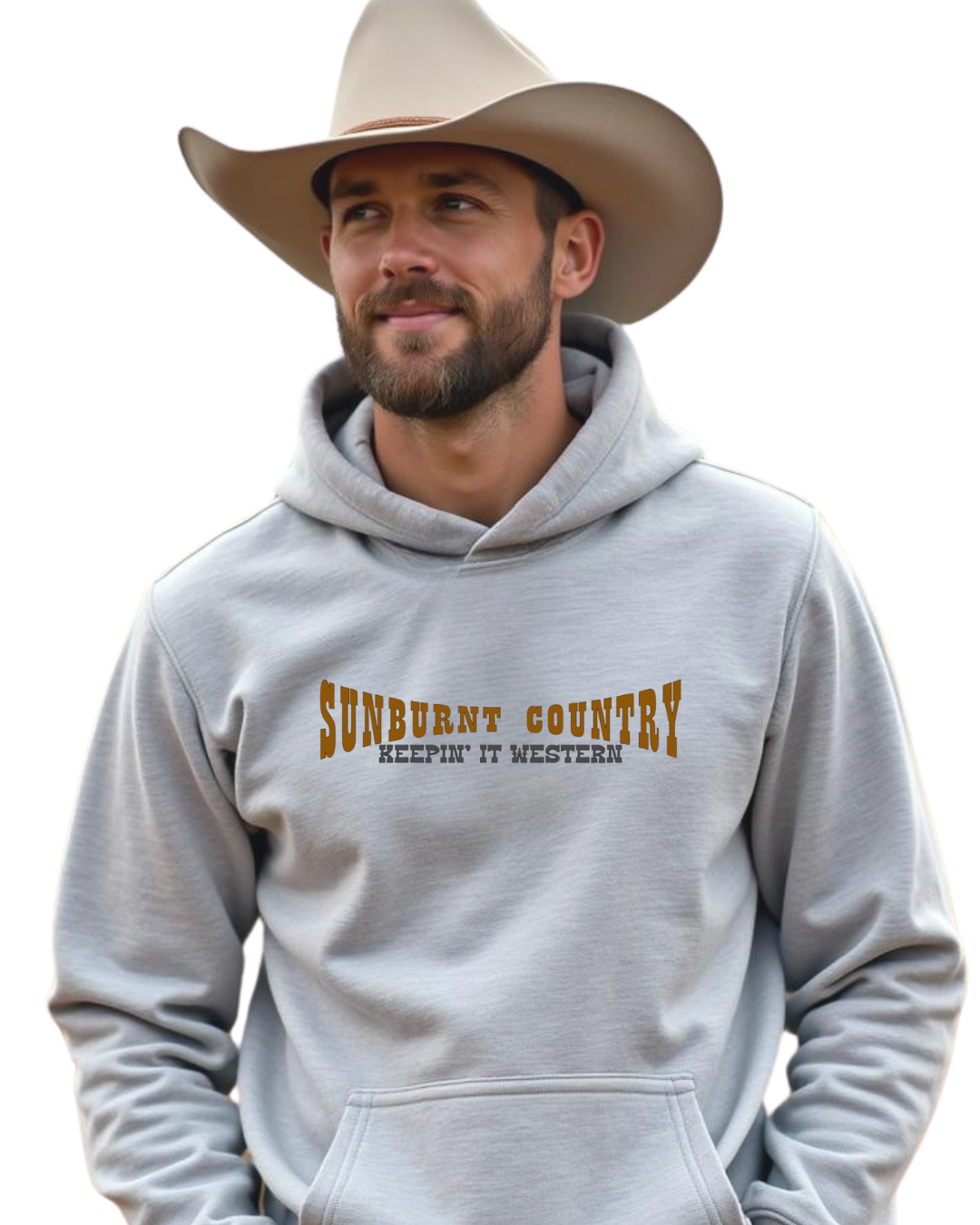 Sunburnt Country Clothing Hoodie - Take the Bull by the Horns