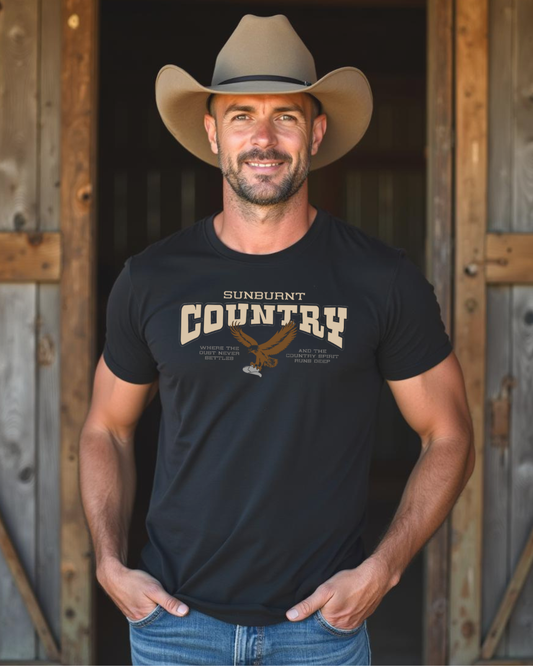 Sunburnt Country Clothing – Country Spirit | Men's Country T-Shirt Australia