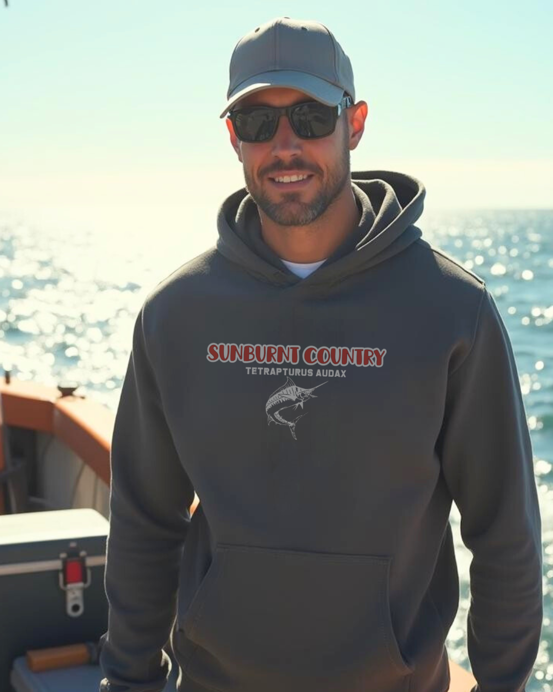 Sunburnt Country Clothing - Fishing - Marlin – Tetrapturus Audax | Country Hoodie Australia