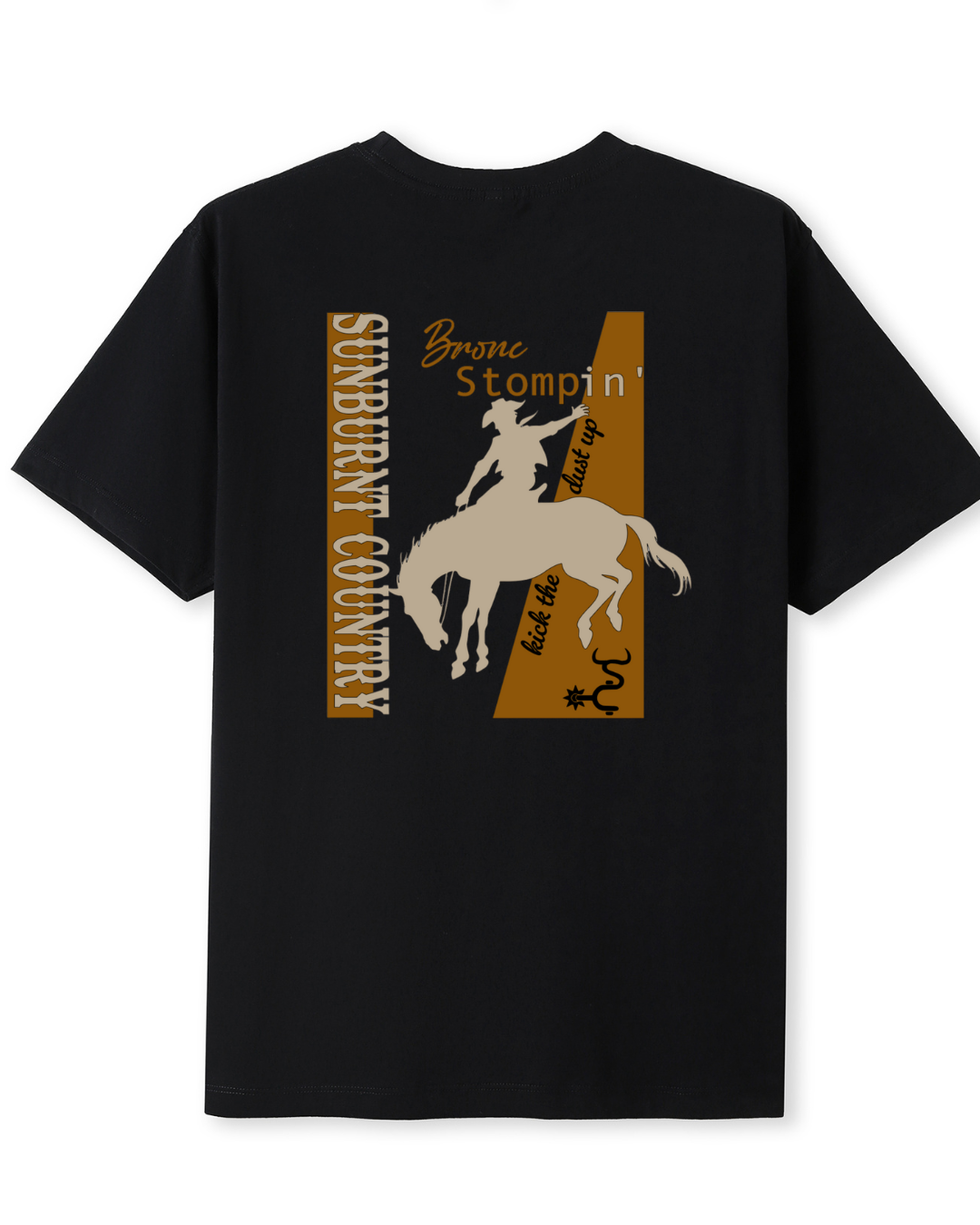 Sunburnt Country Clothing - Mens Tee - Bronc Stompin'