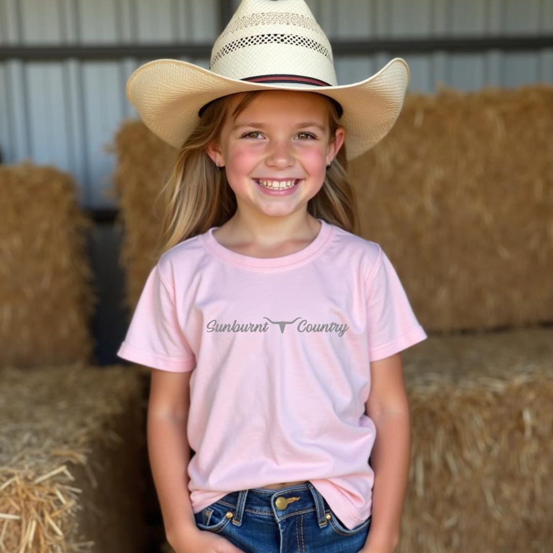 Sunburnt Country Clothing Kids Leave Her Wild T-Shirt | Australian Country Kids Wear