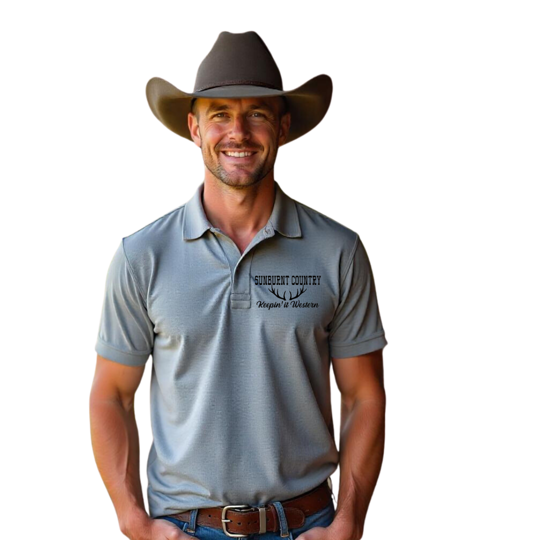 Sunburnt Country Clothing - Men's Polo Shirt - The Rack