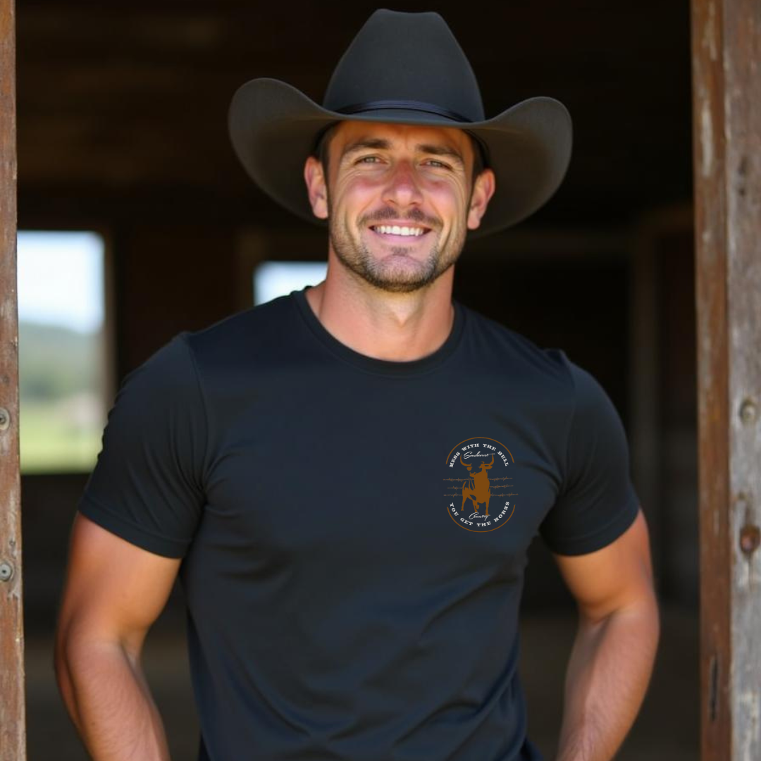 Sunburnt Country Clothing – Mess with the Bull | Men's Country T-Shirt Australia