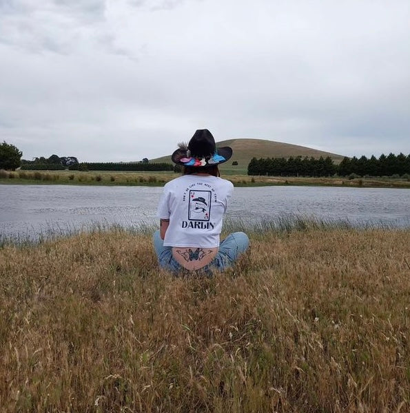 Sunburnt Country Clothing - Ladies Crop Tee - Don't Be Like the Rest of them Darlin'