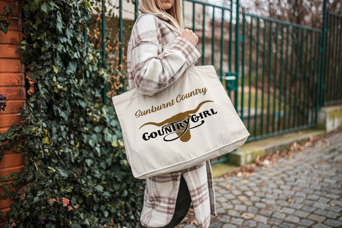 Sunburnt Country Clothing - Canvas Tote - Country Girl