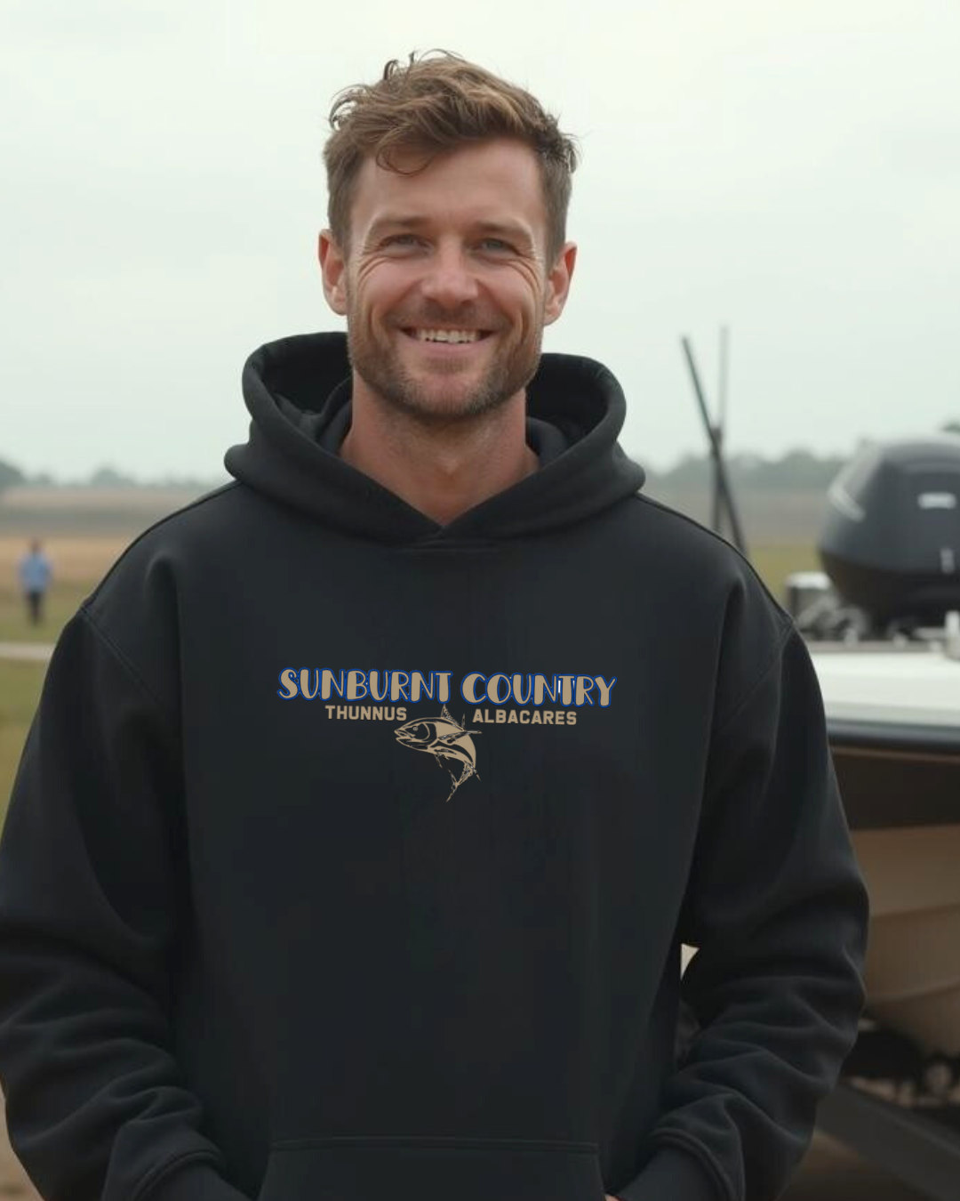 Sunburnt Country Clothing - Fishing - Yellowfin Tuna - Thunnus Albacares | Country Hoodie Australia