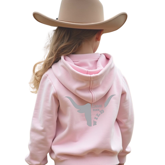 Sunburnt Country Clothing - Baby/Toddler Hoodie - Leave Her Wild