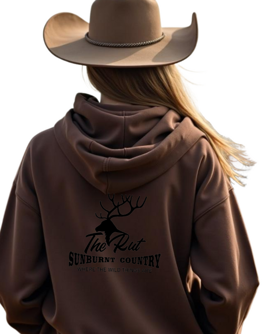 Sunburnt Country Clothing - Ladies Hoodie - The Rut
