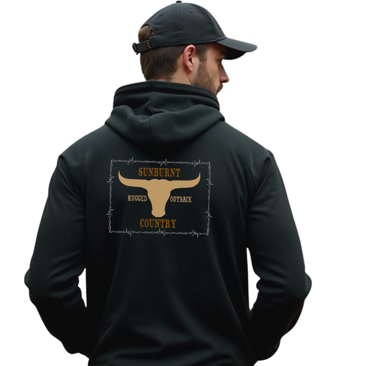 Sunburnt Country Clothing Hoodie - Rugged Outback