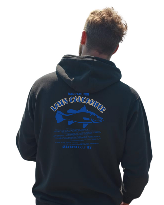 Sunburnt Country Clothing - Hoodie - Fishing - Barramundi – Lates Calcarifer