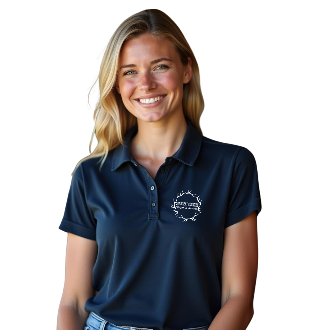 Sunburnt Country Clothing - Ladies Polo Shirt - The Buck