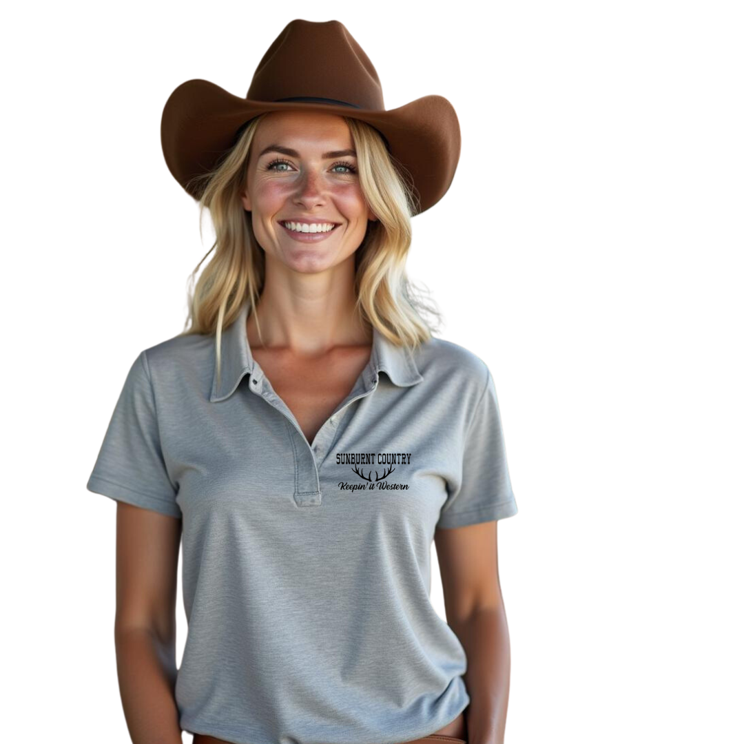 Sunburnt Country Clothing - Ladies Polo Shirt - The Rack