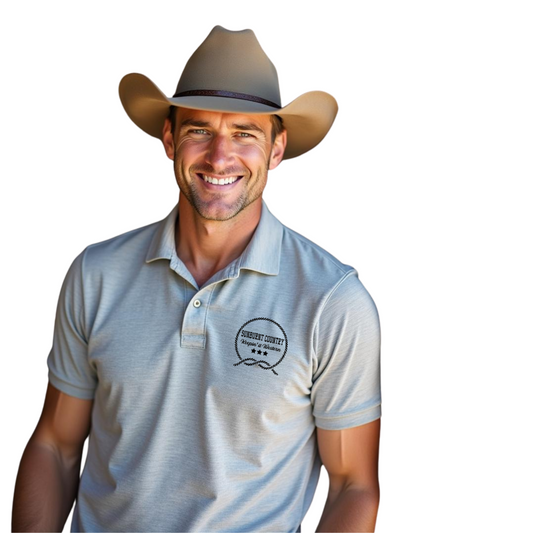 Sunburnt Country Clothing - Men's Polo Shirt - The Lasso