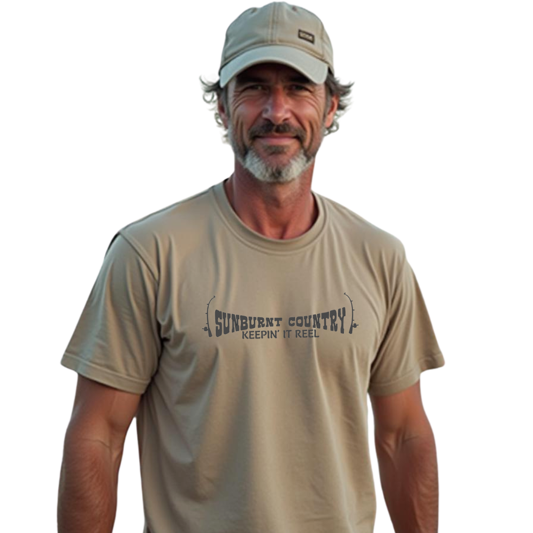 Sunburnt Country Clothing - Men's Tee - Fishermen's Rules