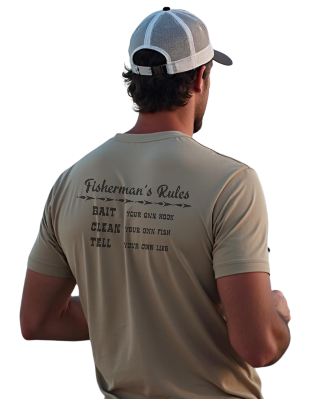Sunburnt Country Clothing - Men's Tee - Fishermen's Rules