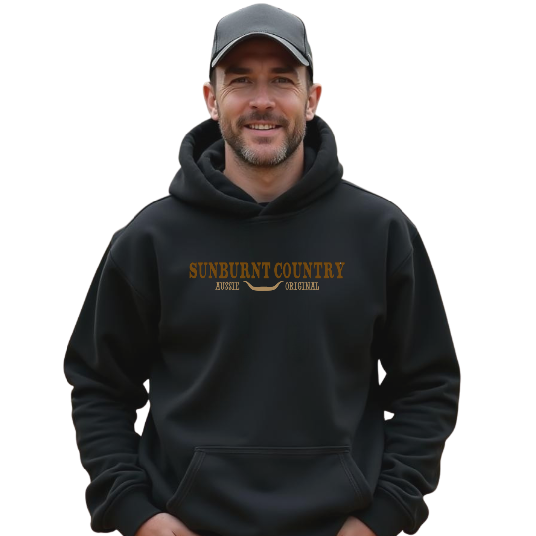 Sunburnt Country Clothing Hoodie - Rugged Outback