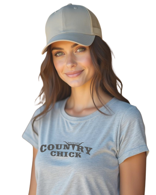 Sunburnt Country Clothing Ladies Tee - Country Chick
