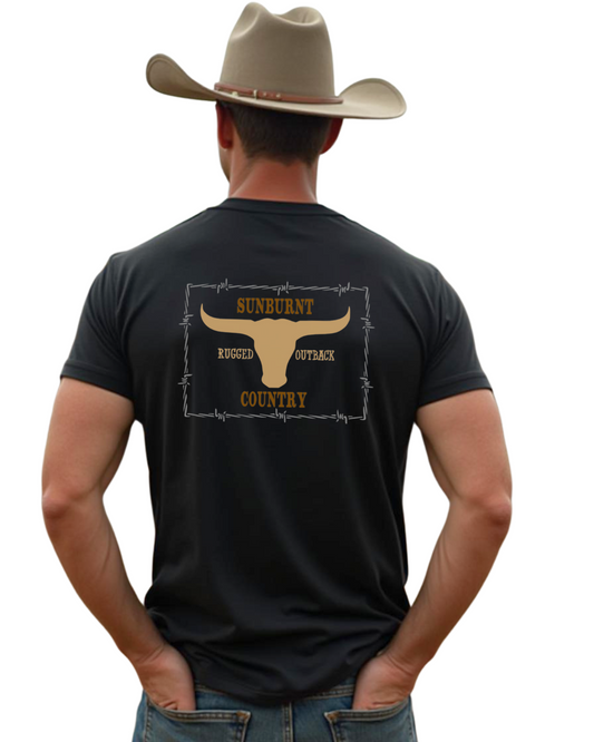 Sunburnt Country Clothing Men's Tee - Rugged Outback