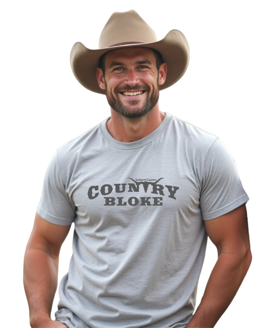 Sunburnt Country Clothing Men's Tee - Country Bloke