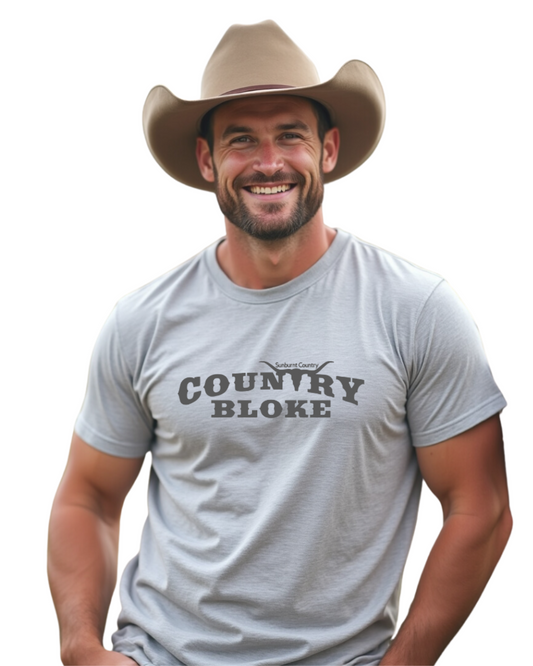 Sunburnt Country Clothing Men's Tee - Country Bloke