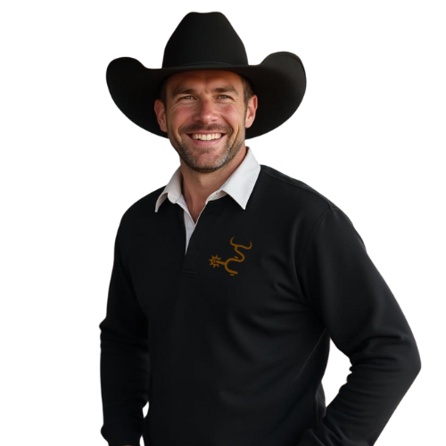 Sunburnt Country Clothing - Rugby Jumper - The Drover