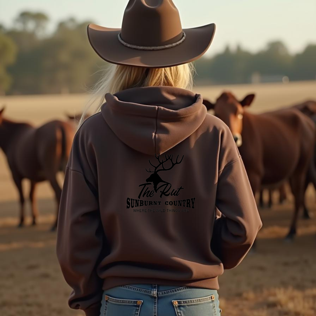 Sunburnt Country Clothing - The Rut | Country Hoodie Australia