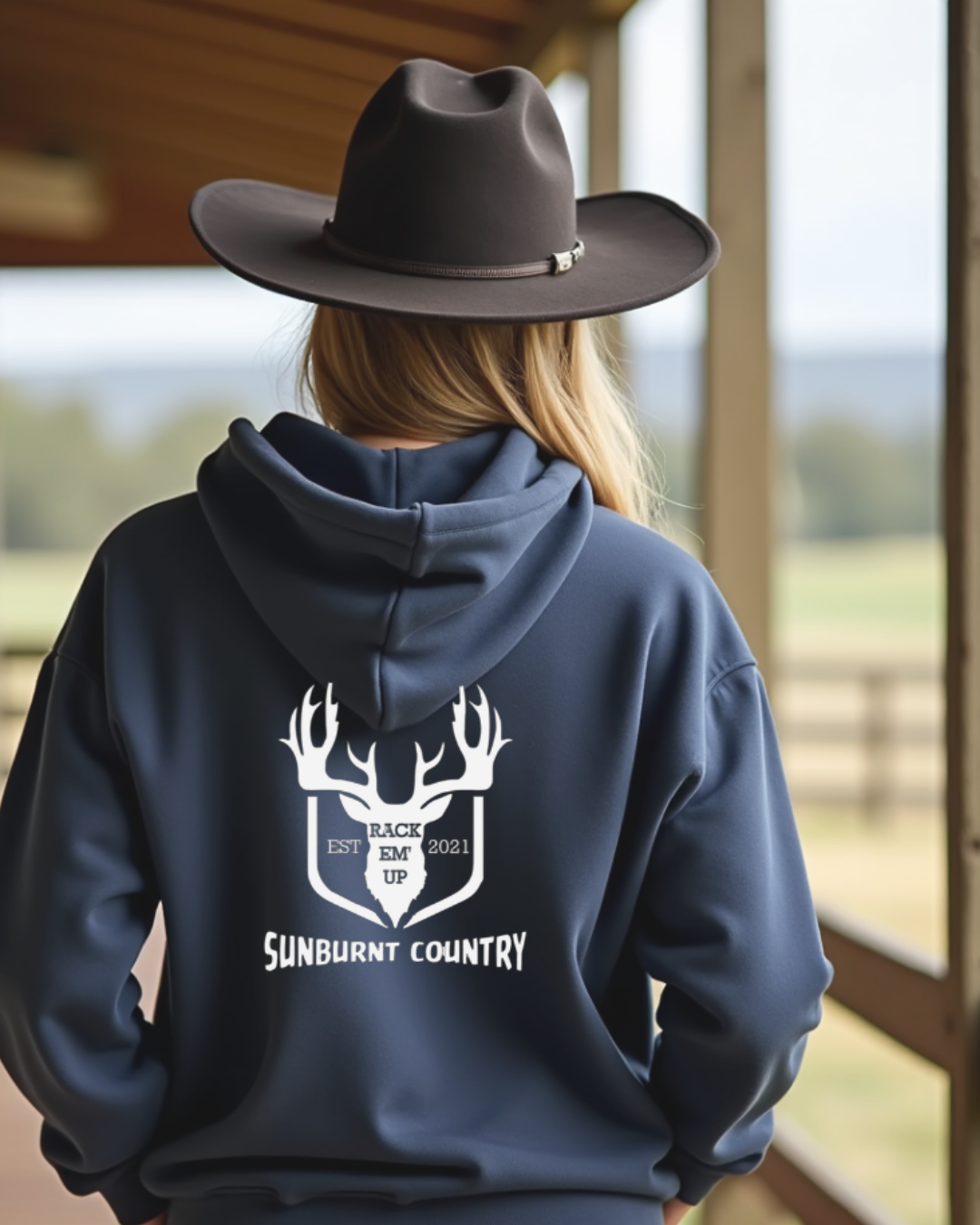 Sunburnt Country Clothing - Rack em' up | Country Hoodie Australia