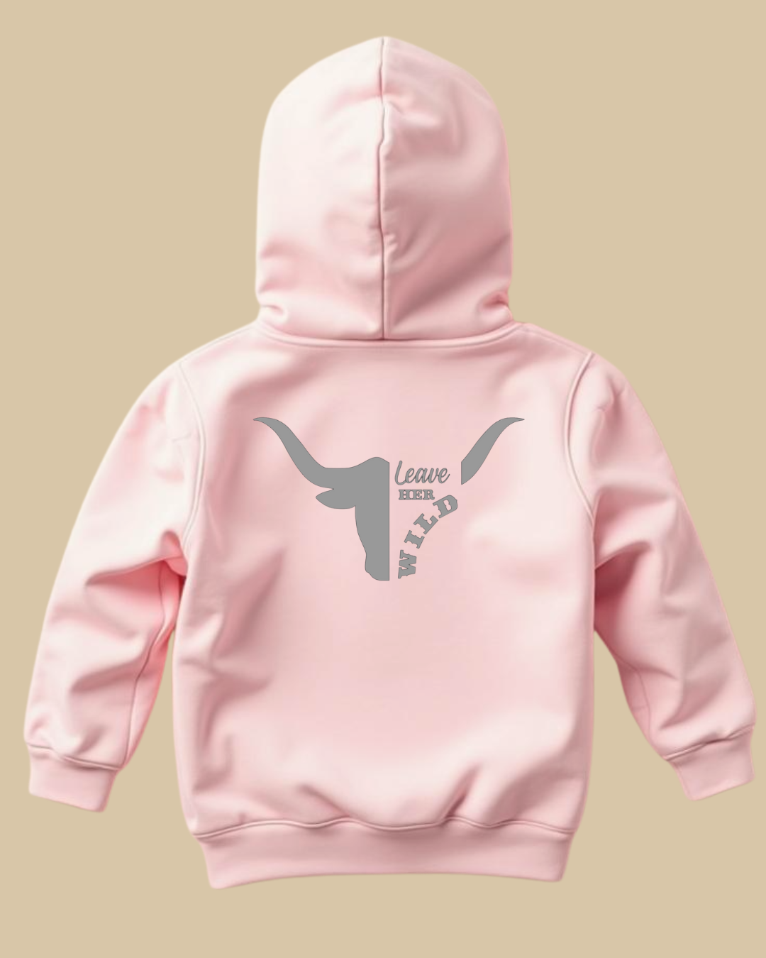 Sunburnt Country Clothing Kids Leave Her Wild Hoodie | Australian Country Kids Wear