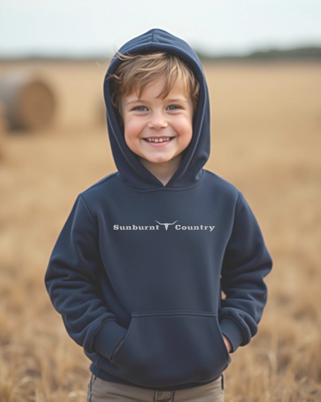 Sunburnt Country Clothing Kids Can’t Be Tamed Hoodie | Australian Country Kids Wear