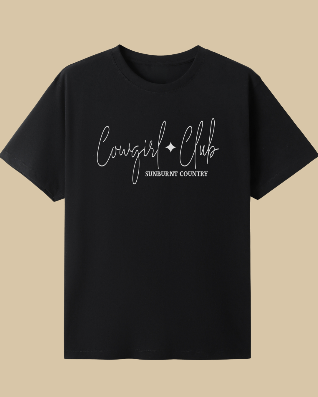 Sunburnt Country Clothing – Cowgirl Club | Ladies Country T-Shirt Australia