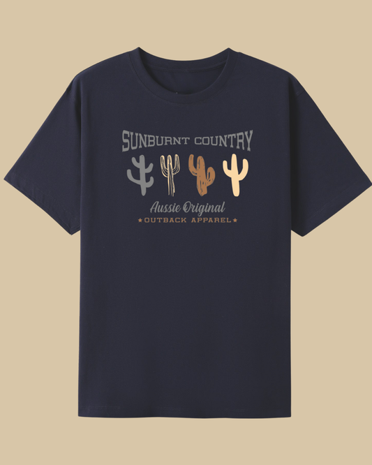 Sunburnt Country Clothing – Country Cactus | Ladies Country T-Shirt Australia