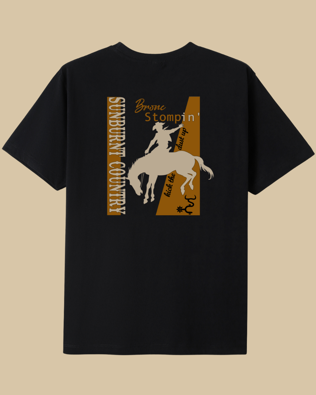Sunburnt Country Clothing – Bronc Stompin' | Men's Country T-Shirt Australia