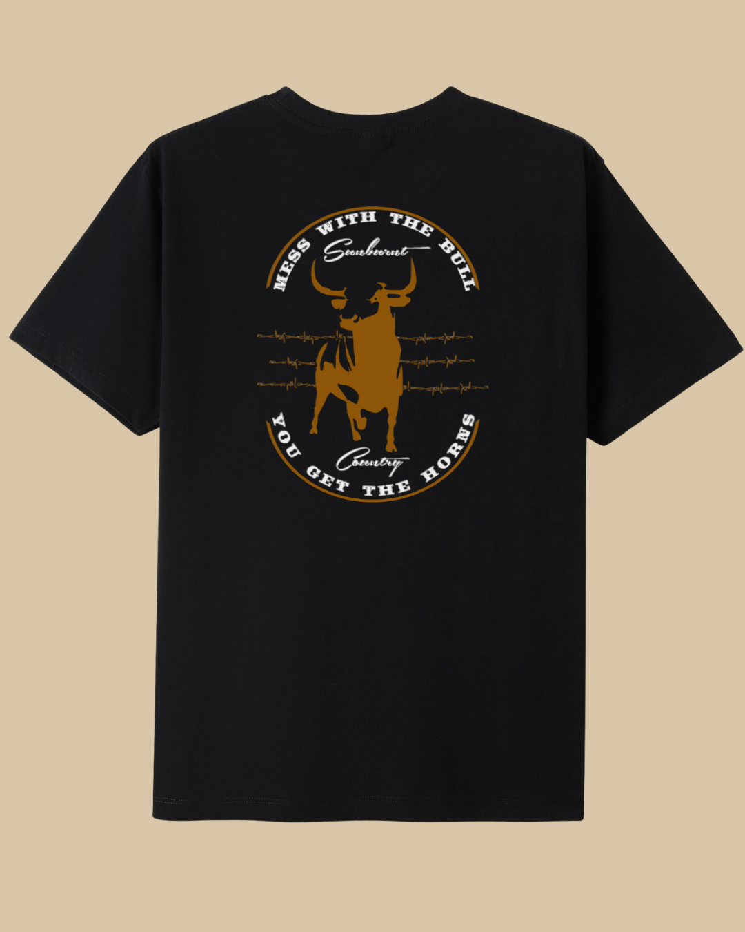 Sunburnt Country Clothing – Mess with the Bull | Men's Country T-Shirt Australia