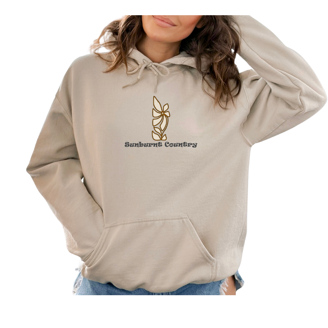 Sunburnt Country Clothing - Hoodie - Wildflower Western