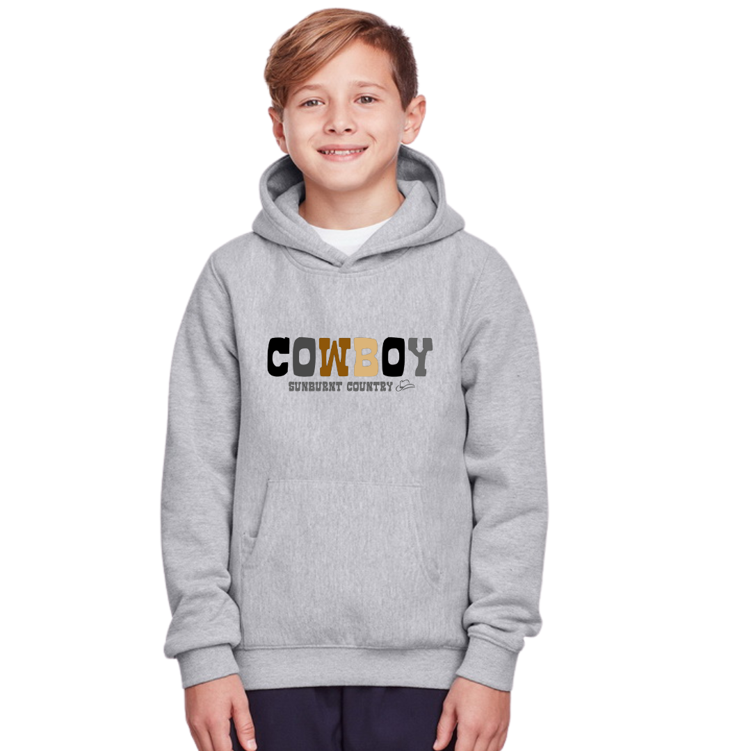 Sunburnt Country Clothing Hoodie - Kids/Teens - Cowboy