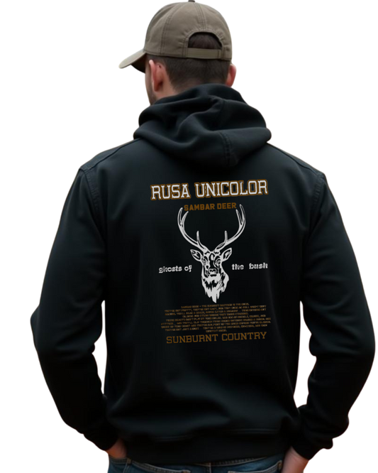 Sunburnt Country Clothing - Hoodie - Hunting - Rusa Unicolor (Sambar Deer)