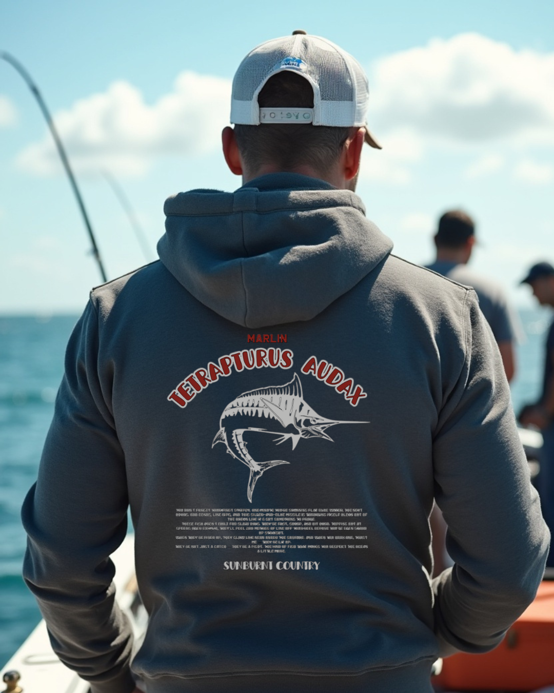 Sunburnt Country Clothing - Fishing - Marlin – Tetrapturus Audax | Country Hoodie Australia