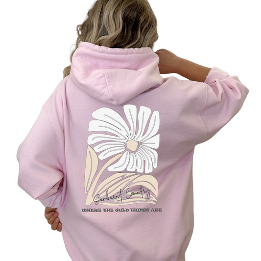 Sunburnt Country Clothing - Hoodie - Wild Daisy