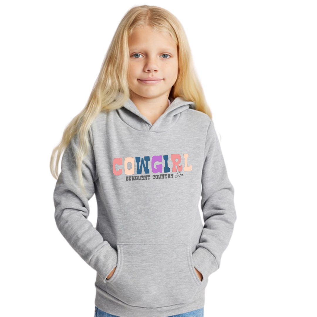 Sunburnt Country Clothing Hoodie - Kids/Teens - Cowgirl