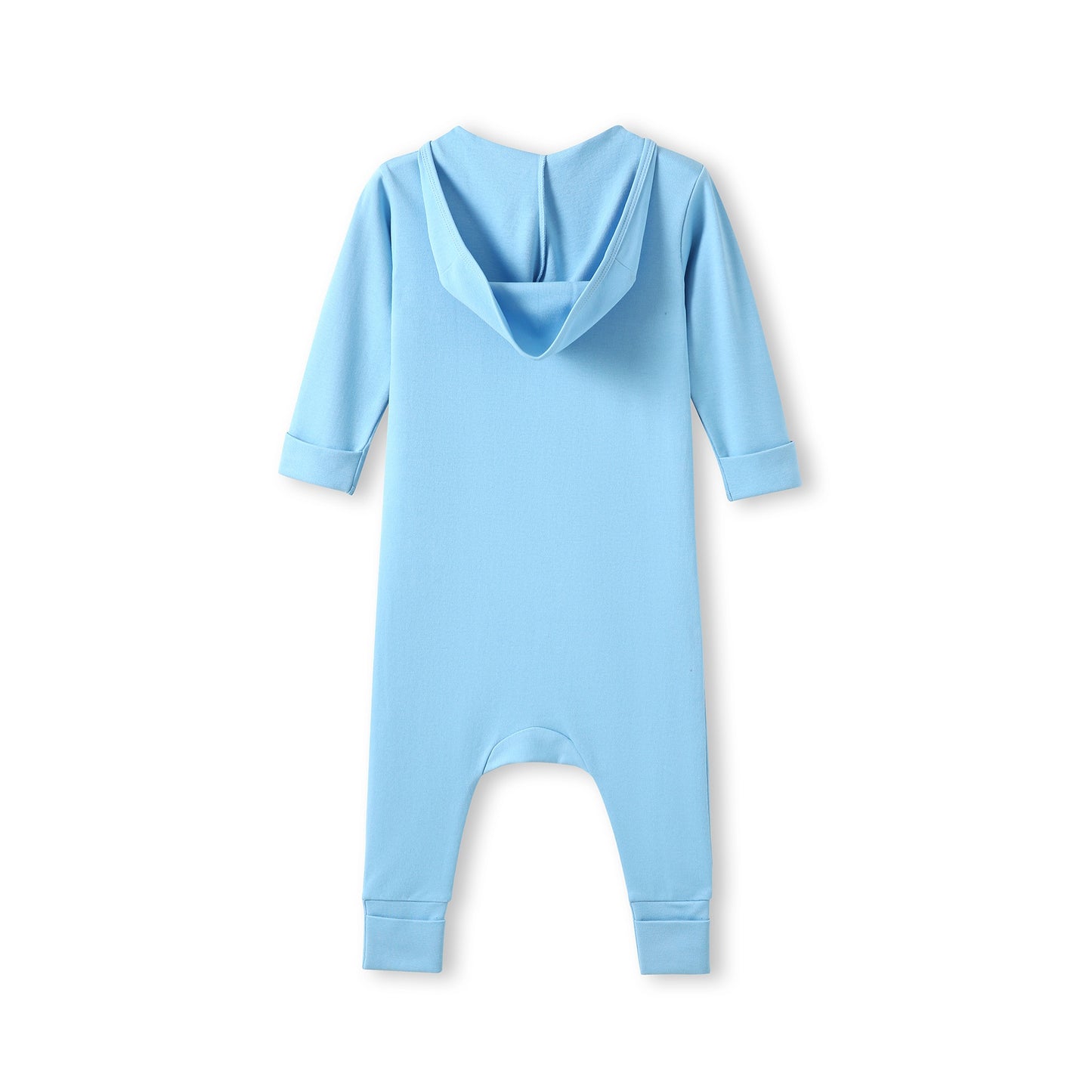 Sunburnt Country Clothing - Baby Romper - Long Sleeve - Mumma's Lil Cowboy - Light Blue